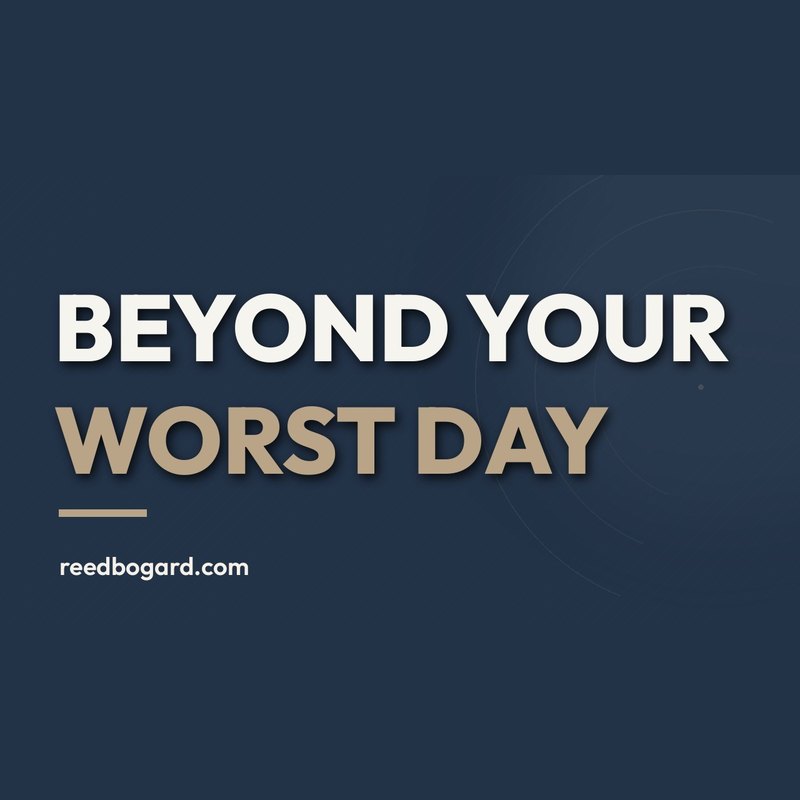 Your Worst Day Isn't Your Whole Story, a message by Reed Bogard